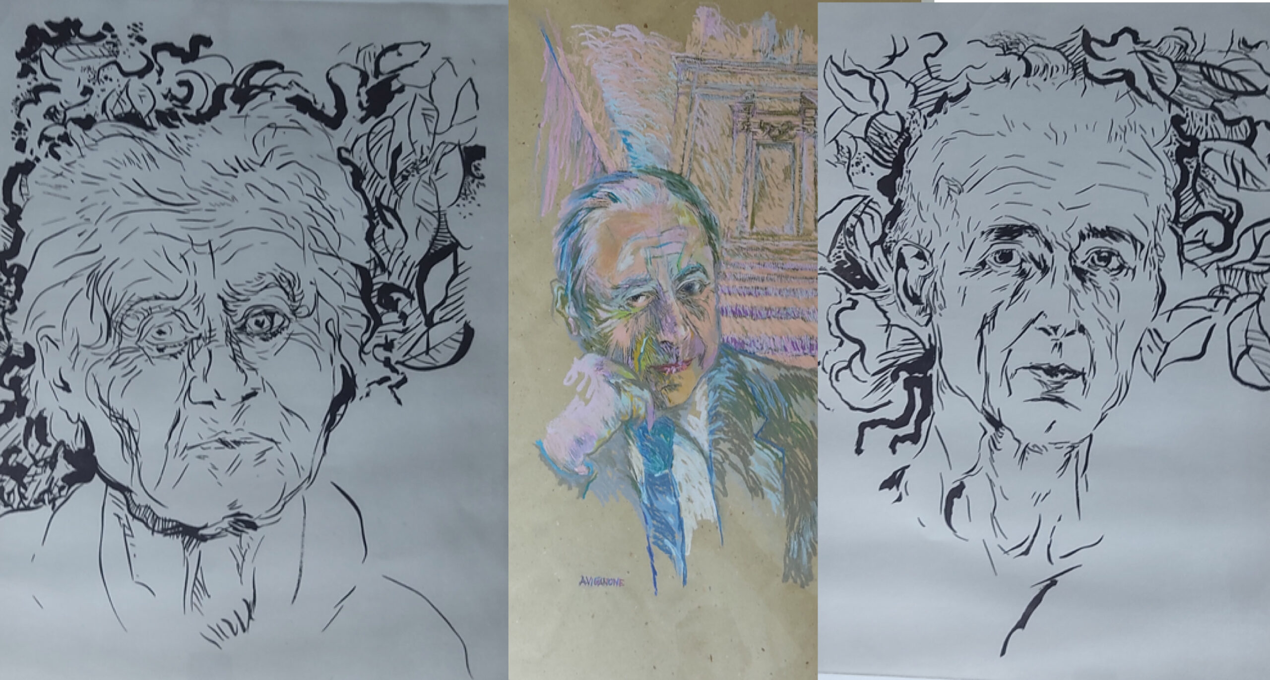 Immagine in evidenza di varie opere di Antonietta Viganone